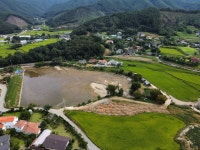 [드본세] 폭우로 둑 붕괴, 바닥 드러낸 양평 성덕저수지