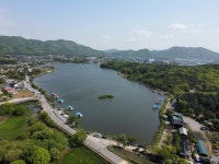 봄기운 넘어 초여름으로, 산속 오아시스 용담호수