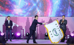 [사진으로 봤다] 더 나은 경기, 성남에서 희망을!...제69회 경기도체육대회 폐막식