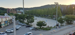 주민 위한 휴식공간 김포사우문화체육광장...내년 말까지 임시 주차장 전환