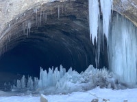 [사진으로 봤다] 제철 맞은 연천 고대산 역고드름