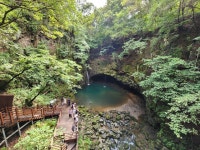 수량 늘어난 포천 비둘기낭폭포