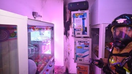 성남 분당, 인형뽑기점에 불지른 30대 검거