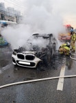 분당서 BMW차량 화재, 인명피해 없어