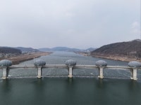 뿌연 여주 대신면 이포보