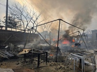 광주 초월읍 가구공장 화재…5시간41분 만에 완진