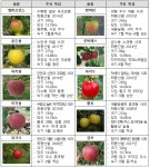 농촌진흥청, 사과 묘목 품종소개