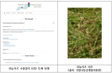 환경부,습지식물 하늘지기 추출물 국제화장품원료집에 등재… 피부개선 활성화 심화 연구