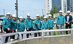 서울시의회 도시안전건설위원회,  서부간선도로 오목교 교차로 평면화 공사 현장 긴급 방문