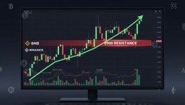 BNB, 하락장 속 870달러 근접…기술적 반등에 900달러 돌파 주목