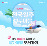 온다, OK캐쉬백 오!늘여행에 숙박 상품 제공 시작...주사위 보드 게임 이벤트 등 다양한 혜택 제공