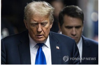 트럼프 '입막음돈' 형사재판 배심원단, 34개 혐의 모두 '유죄' 평결...법원, 7월11일 형량 선고