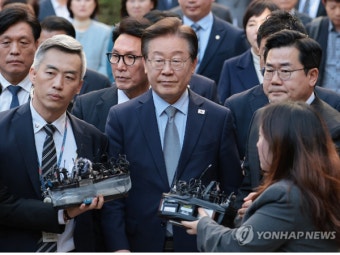 법원 이재명 대표 선거법 위반 1심 징역 1년에 집행유예 2년 선고…대법 확정시 의원직 상실형