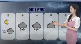 [기상속보]출근길 짙은안개 운전주의 서울 낮 32도 무더위 강원내륙5∼10㎜ 소나기..24~25일 5~80mm 장맛비