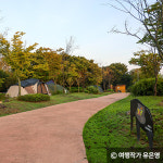 텐트 밖은 선사시대, 구석기체험숲 캠핑장