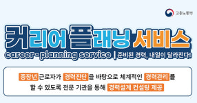 중장년 근로자에 경력설계 무료 제공…6주 간 일대일 맞춤 컨설팅