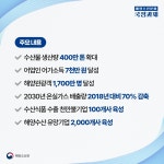 수산·해양산업을 혁신하겠습니다