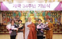 노사 화합, 사옥건립, 방송포교 양적·질적 확대 발원