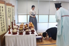 중림복지관, 고향을 그리워하는 주민과 합동 차례