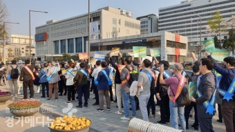 [포토뉴스] 이촌동 의협회관에서 삼각지 대통령 집무실 앞까지 가두시위