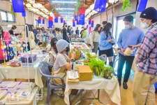 사계리에서 열린 플리마켓 장터