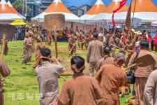귀리겉보리농사일소리 시연