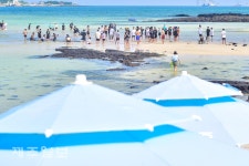 폐장을 앞둔 해수욕장