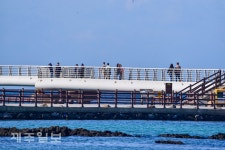 가을 바다위 산책