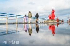 비 그친 이호포구 산책