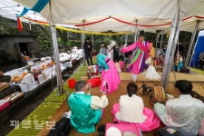 제주 무형문화재 송당리 본향당굿 봉행