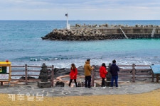 제주 해안 추억 쌓기
