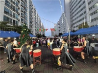 제주외도 부영1차아파트, 크리스마스트리 점등식