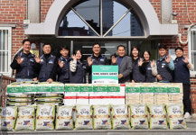 전국금융산업노조 NH농협지부, 지파운데이션에 2700만 원 상당 기부금·물품 기부