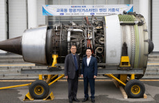 대한항공, 인하공전에 교육용항공기 가스터빈 엔진 기증