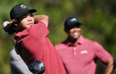 타이거 우즈 아들, 미국 플로리다주 골프 대회서 고등부 단체전 우승