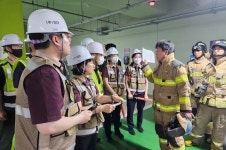 에스알, 동탄역 전기충전소 전기차 화재 대응 훈련