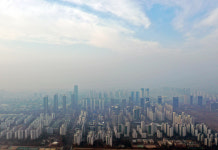 동장군 물러가니 미세먼지 한반도 점령