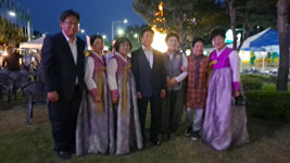 성주에서 부처님 오신 날 봉축탑 점등식 봉행