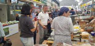성주군 벽진면, 추석맞이 전통시장 장보기