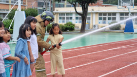 성주 초전초, 화재대피 및 소방훈련