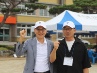 웃음꽃 만발했던 초전중 총동창회 체육대회