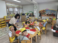 선남초, 사랑 송편 만들기 체험학습