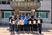 화마가 휩쓸고 간 영덕읍(노물리,석리,화천리)일대 정덕주(월남전참전자회 대구북구지회 前 지회장)의 손길