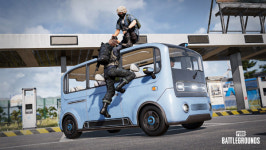 크래프톤, 론도 맴에 배틀그라운드 최초 전기차 피코 버스 추가 