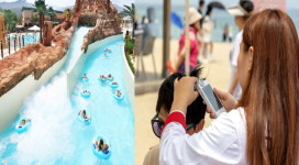 한화리조트 설악 쏘라노, 워터피아 방문객에 두피 진단 캠페인 진행