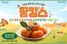 NH농협은행, 창원 빗돌배기마을 농촌체험여행 이벤트