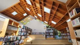 지혜와 돌봄, 그리고 노을 한 스푼- 한내 지혜의 숲 도서관