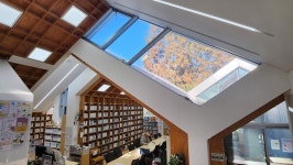 지혜와 돌봄, 그리고 노을 한 스푼- 한내 지혜의 숲 도서관