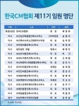 한국CM협회, 제11기 임원 선임 발표