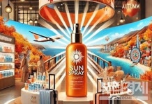 (주)레시피, 선스프레이 시장 군불